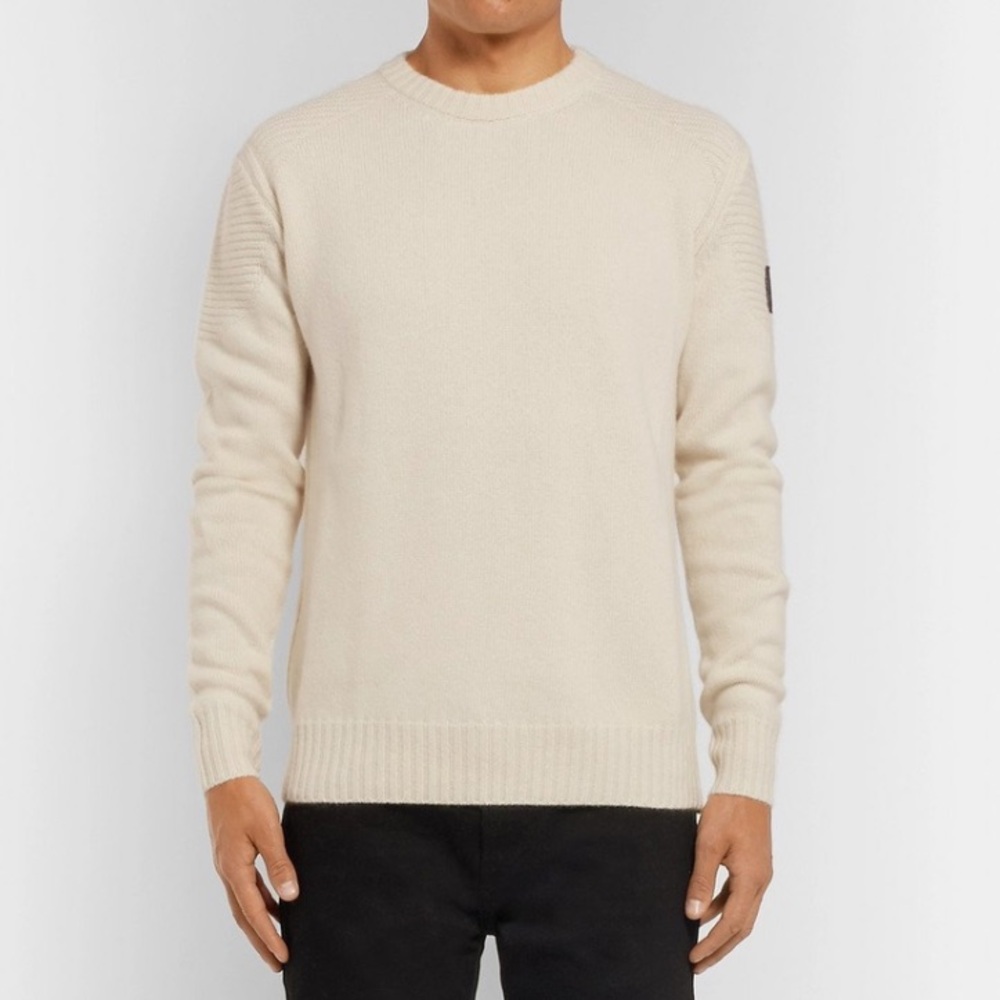 Mr. Porter Belstaff England Southview Wool Cashmere Blend Sweater